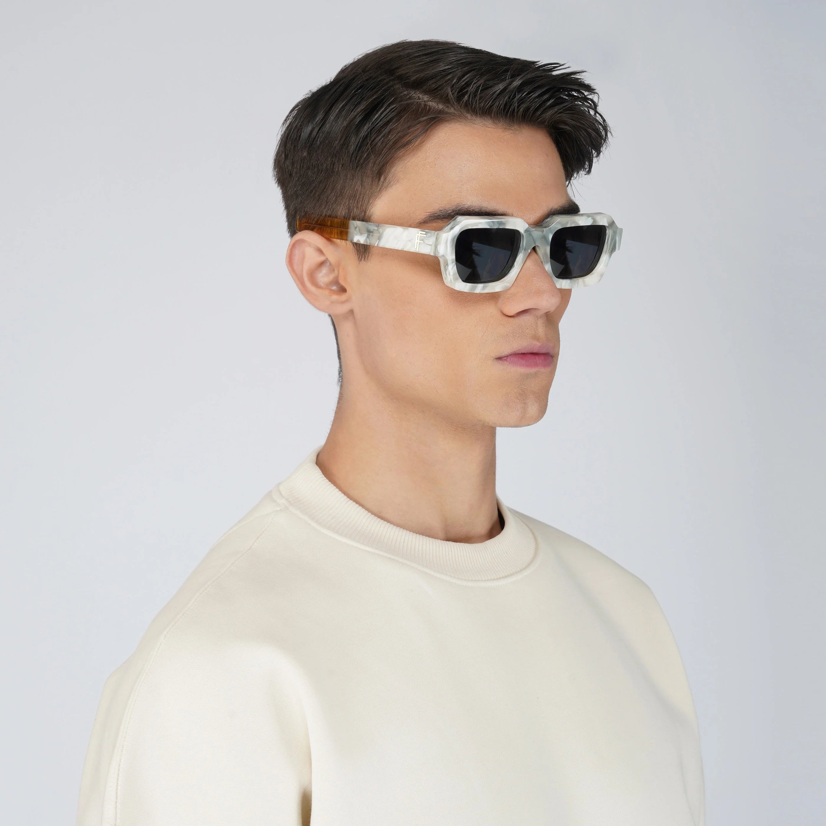 FL Dominatum Onyx Sunglasses 'Blanc Onyx'