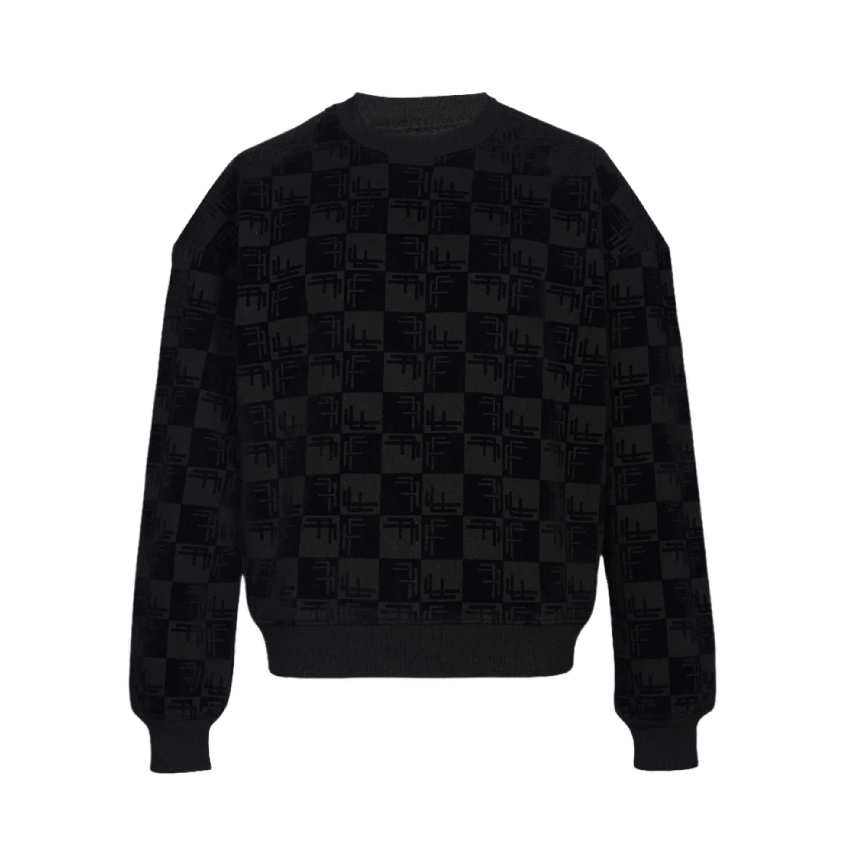 Mayfair Matrix Heavyweight Sweatshirt 'Noir Shadow'