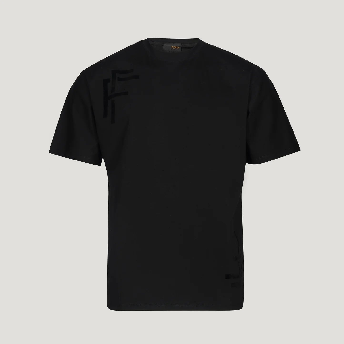 Signature Short Sleeved Crewneck 'Noir'