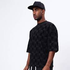 Mayfair Matrix Heavyweight Oversized Crewneck 'Noir Shadow'